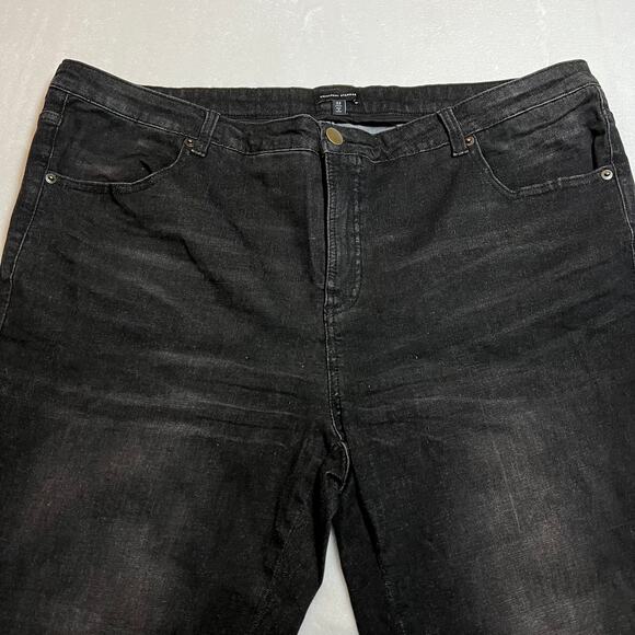 Universal Standard Mid Rise Skinny Seine Jeans Size 22 Stretch Casual Minimalist - Picture 3 of 12